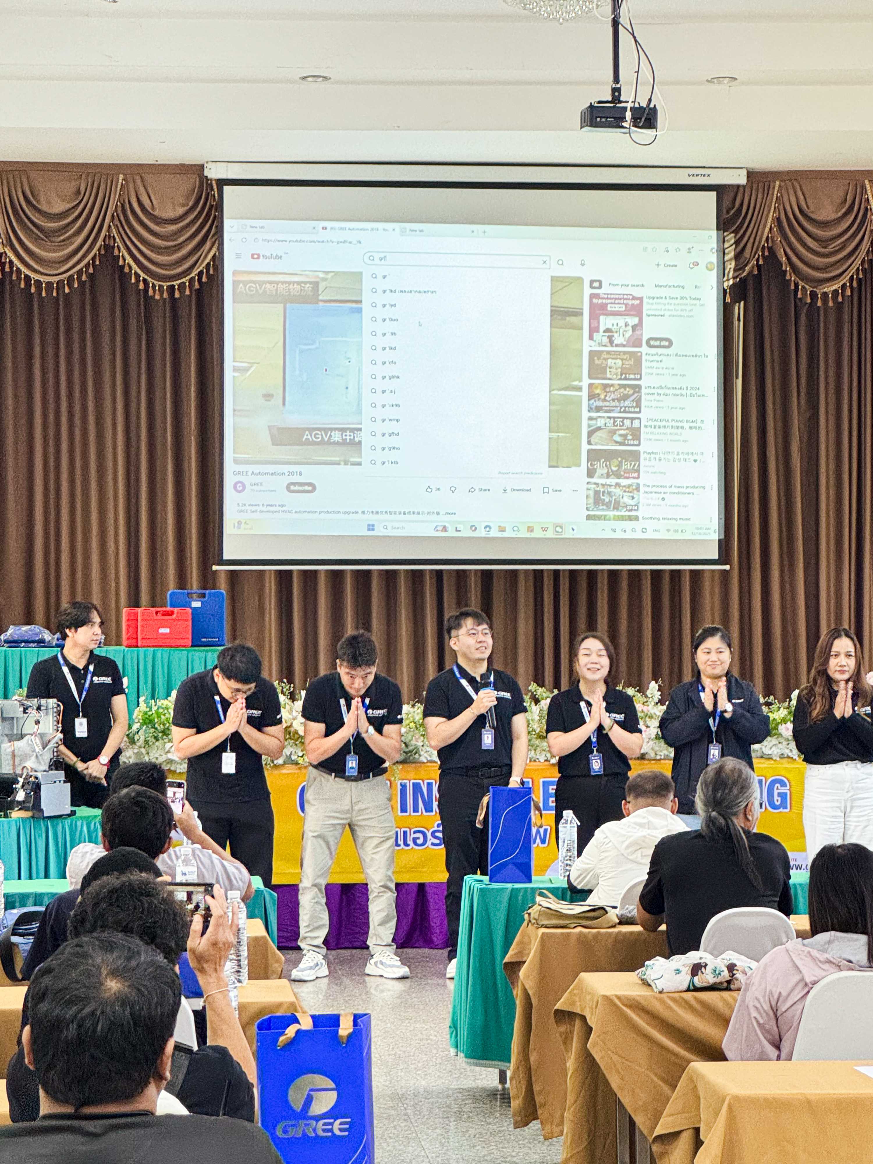 Gree Installer Gathering Strengthens Installation Standards in Kalasin Province