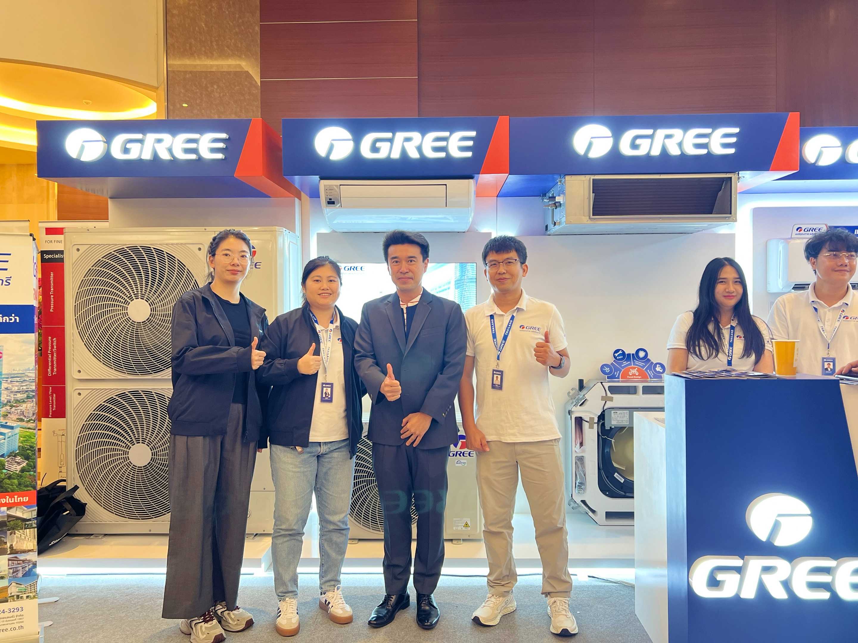 Gree ประเทศไทย โชว์นวัตกรรม ในงาน ACAT EXPO 2025