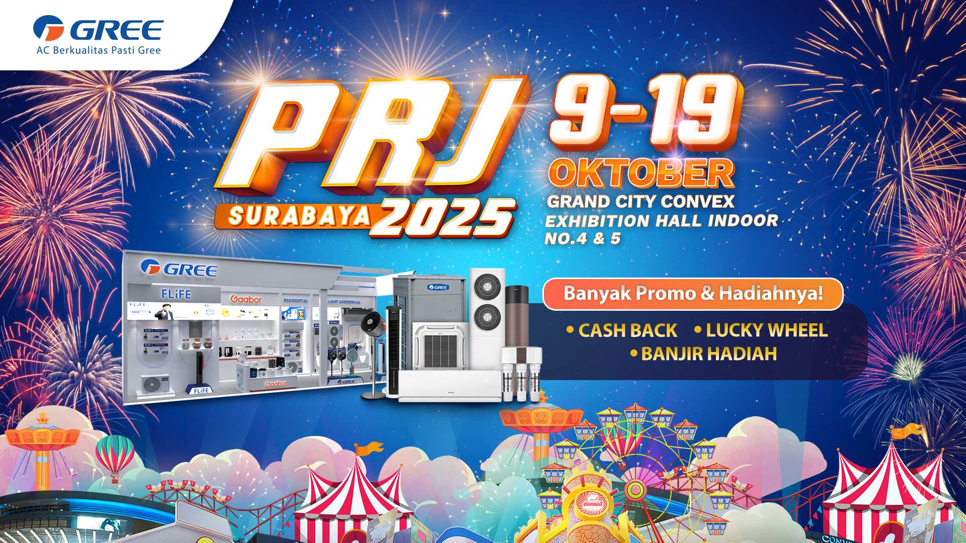Gree Hadir di PRJ Surabaya 2025 dengan Hadiah Spesial