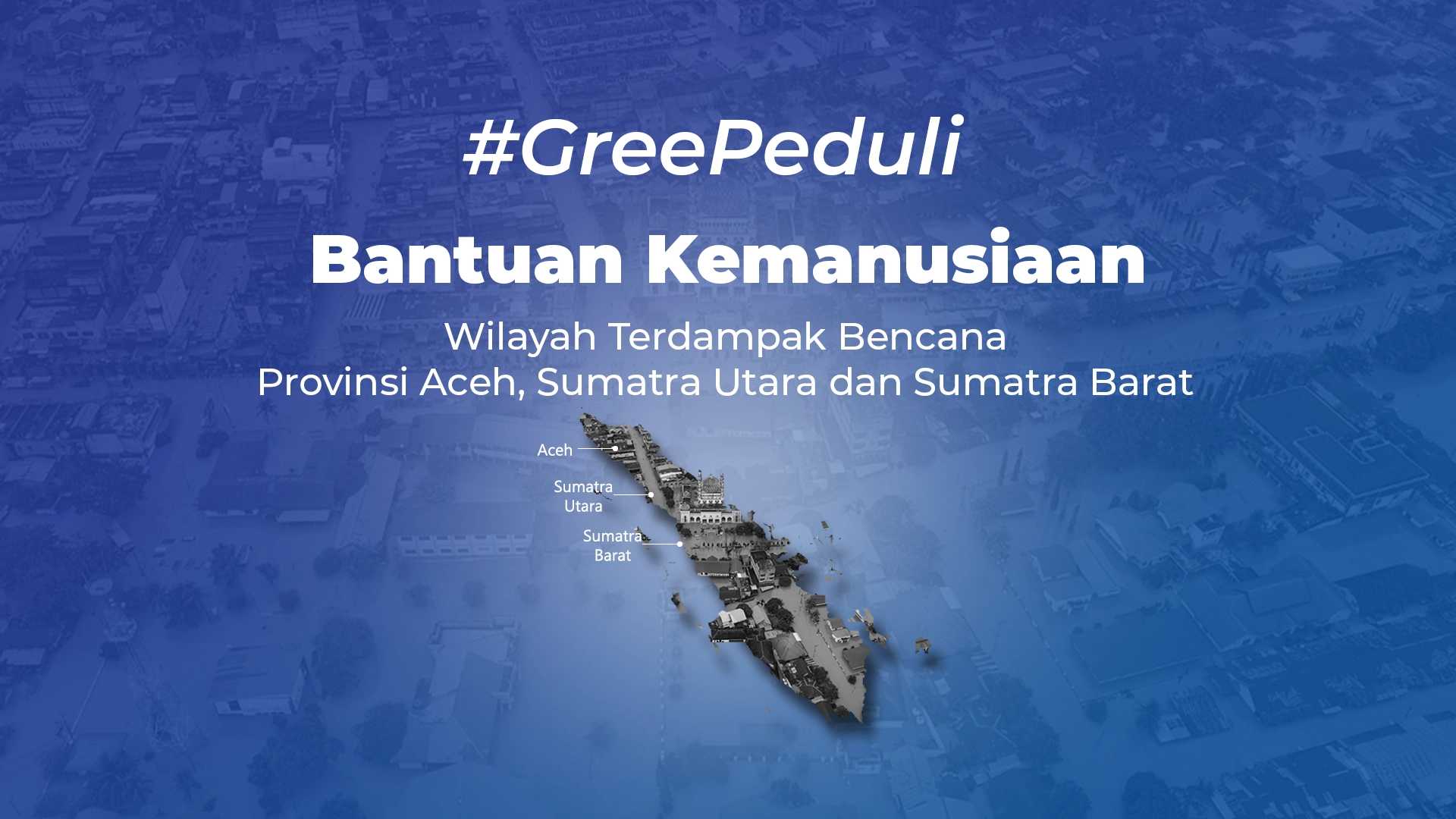 GREE Indonesia Salurkan Bantuan untuk Korban Banjir di Langkat, Sumatra Utara