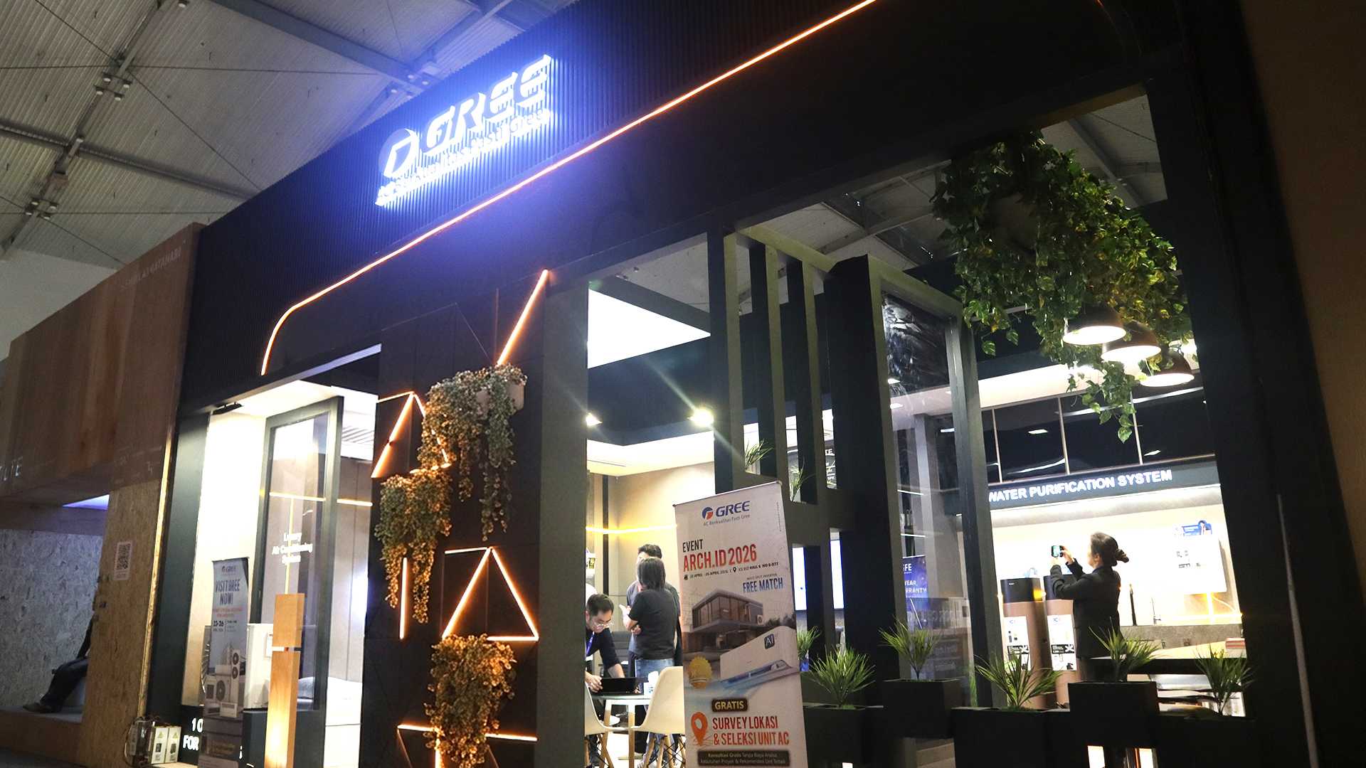 GREE Pamerkan Inovasi AC di ARCH:ID, Free Match Multi Split Jadi Produk Unggulan