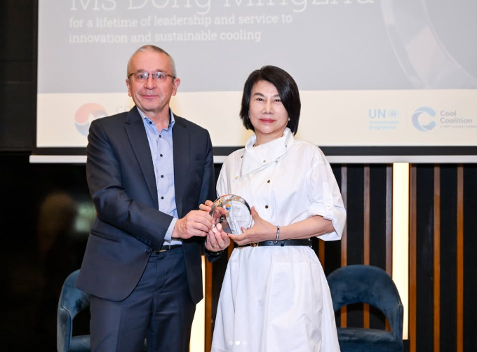 Dong Mingzhu Raih Pengakuan “Cool Leader”, GREE Perkuat Komitmen terhadap Sustainable Cooling